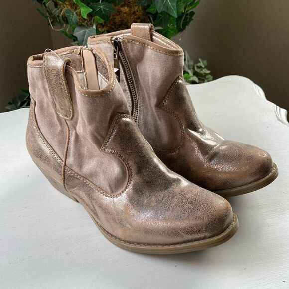 Dirty Laundry Western Rodeo Ankle Booties Women’s Size 8 - Picture 2 of 15
